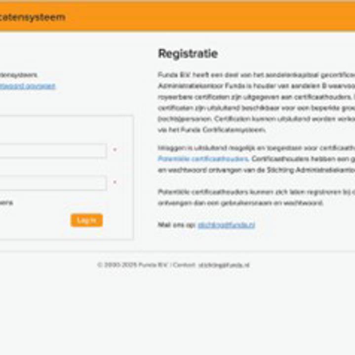 Funda handelsplatform