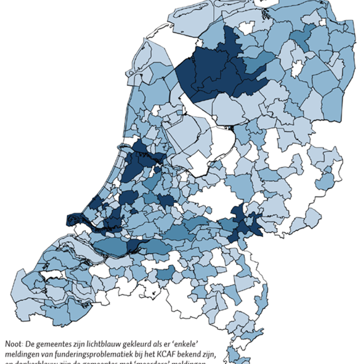 Funderingen kaart funderingsproblematiek